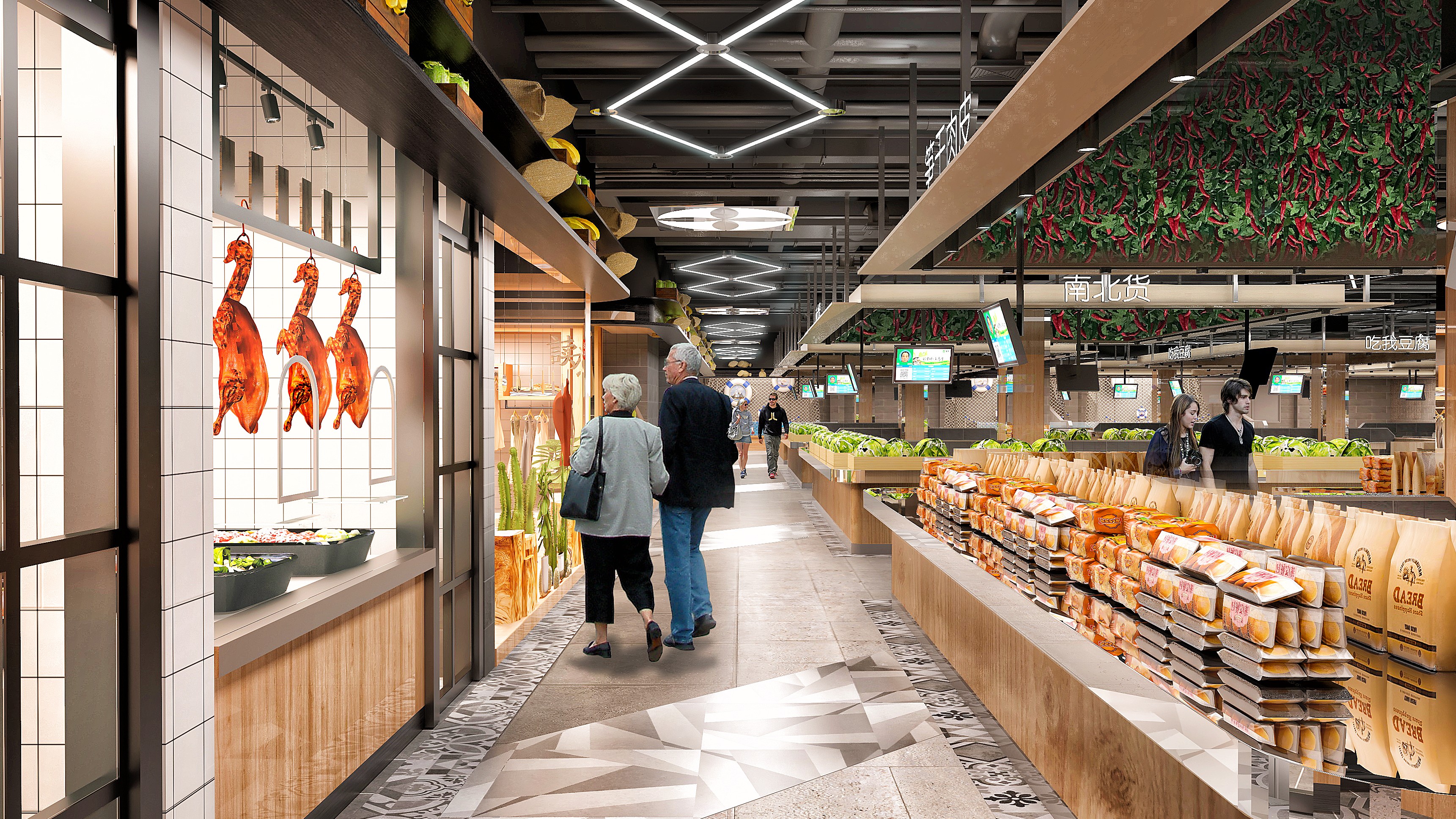 无锡羊尖农贸市场——乡镇菜市场改造助力城市建设