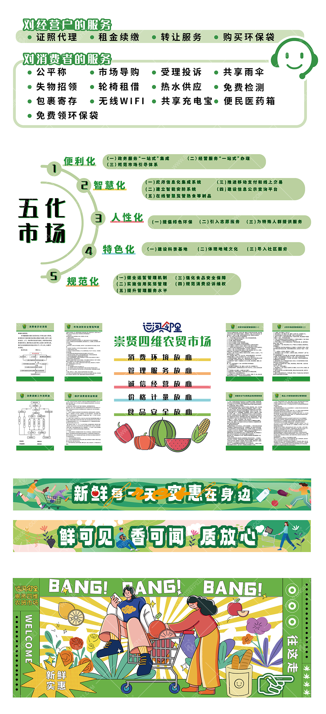 农贸市场设计四维平面设计(2)